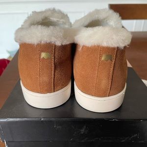 Birdies The Swift Brown Faux Fur Slip On 7.5 brand new